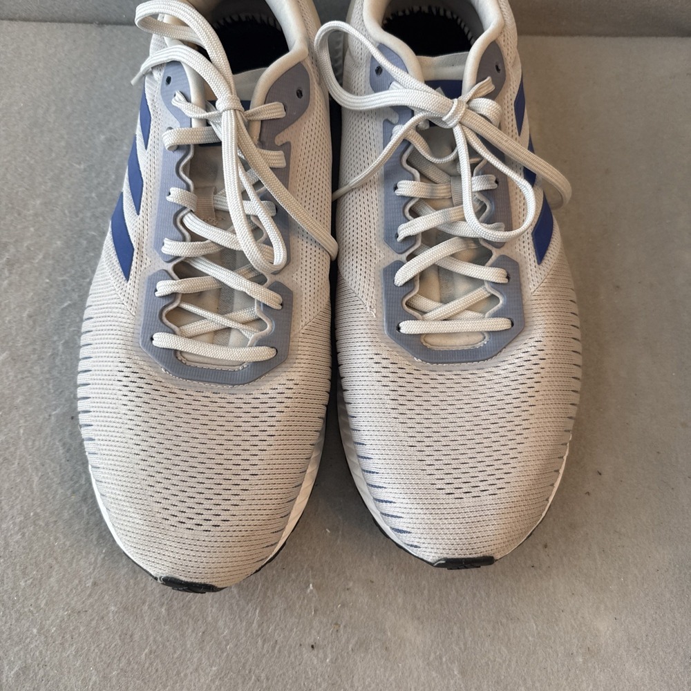 Adidas Running Gym Solar Ride Shoes EF1424 Gray‎ Blue Colorway Mens Size 12.5 - Picture 3 of 9